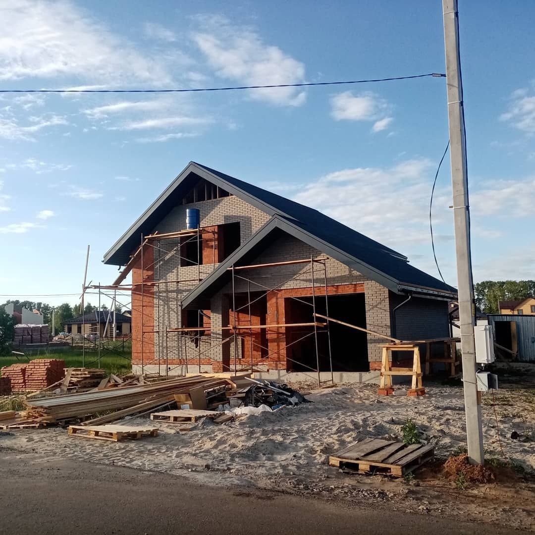 Готовый объект кровельных работ