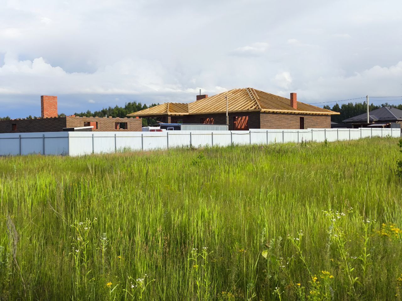 Готовый объект кровельных работ