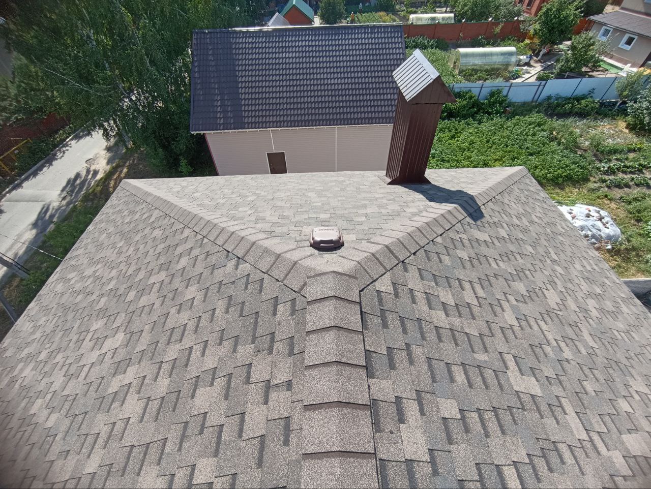 Готовый объект кровельных работ